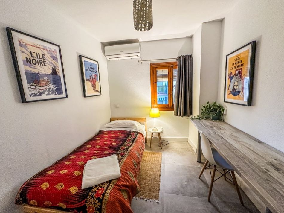 Second bedroom at Piso 3, Pisos Baza