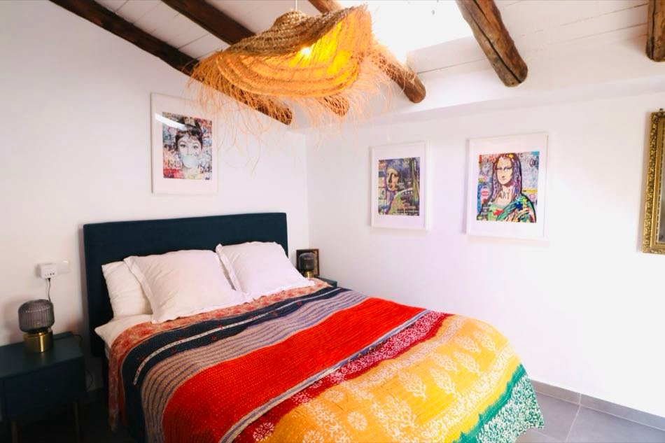 Second bedroom at Villa Baja