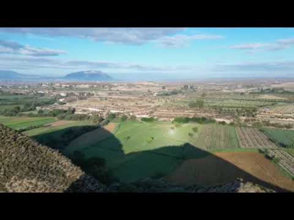 Aerial drone footage over Cueva Ventica and the surrounding Altiplano