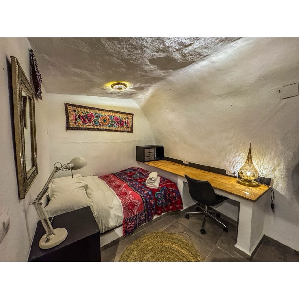 Second bedroom at Cueva Ventica
