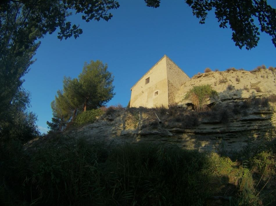 Exterior of Cueva Ventica cave house