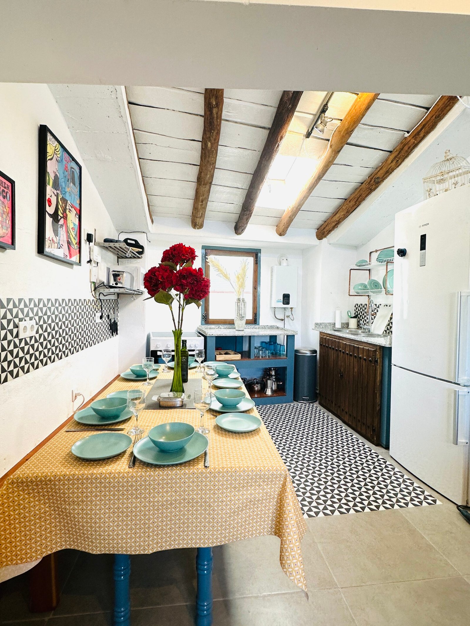 Kitchen at Villa Baja