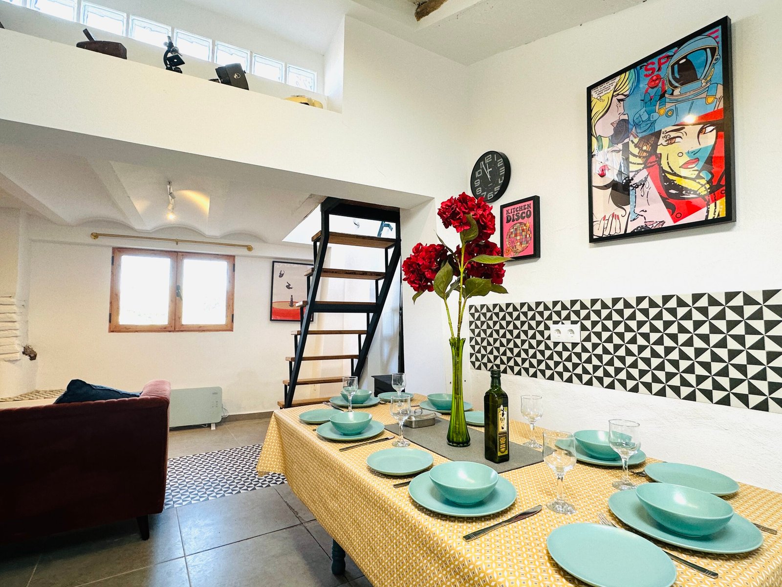 Kitchen at Villa Baja