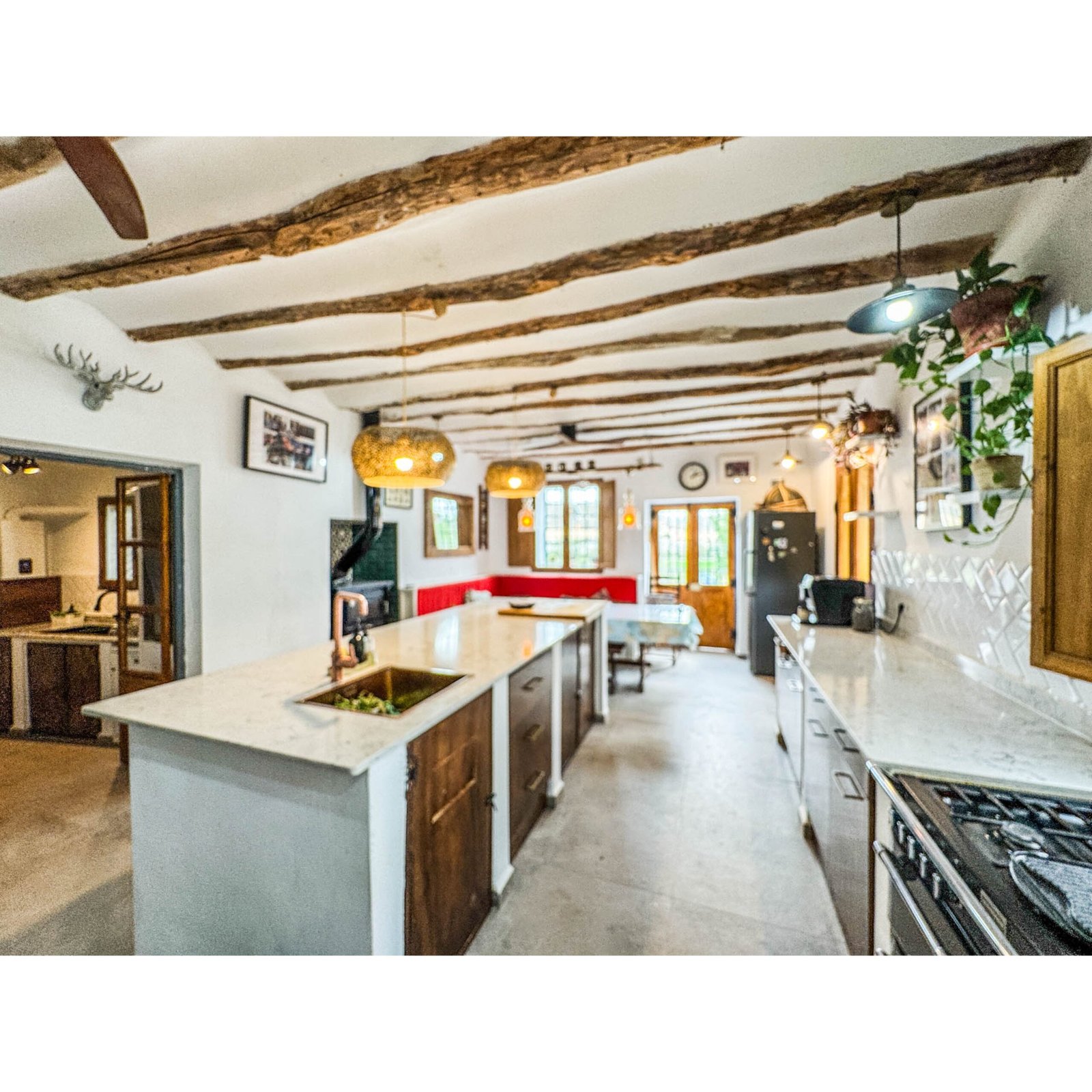Kitchen at Cueva Ventica